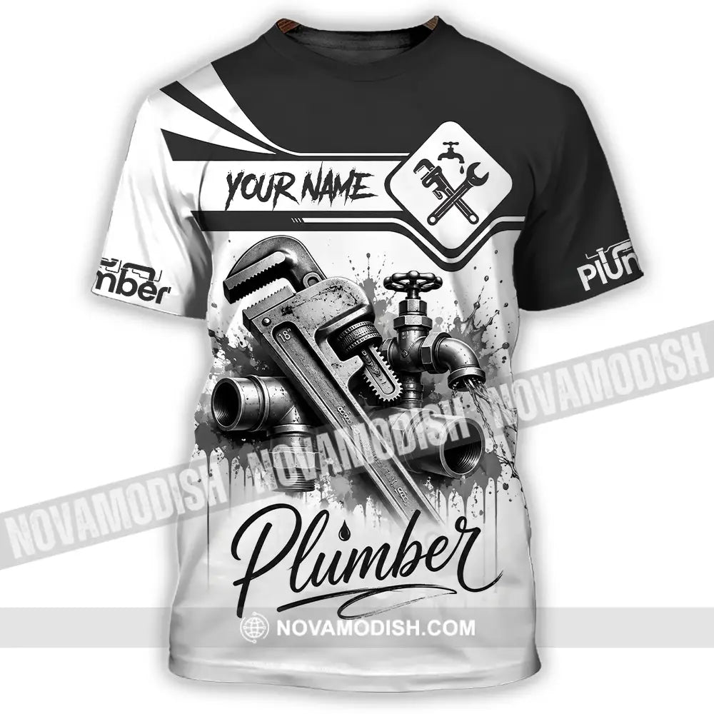 Unisex Shirt - Custom Plumber Shirt - T-Shirt / S - T-shirt
