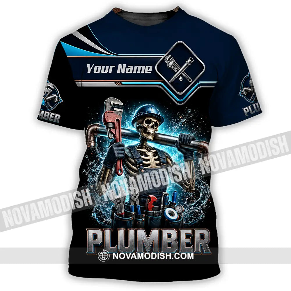 Unisex Shirt - Custom Plumber Shirt - T-Shirt / S - T-shirt