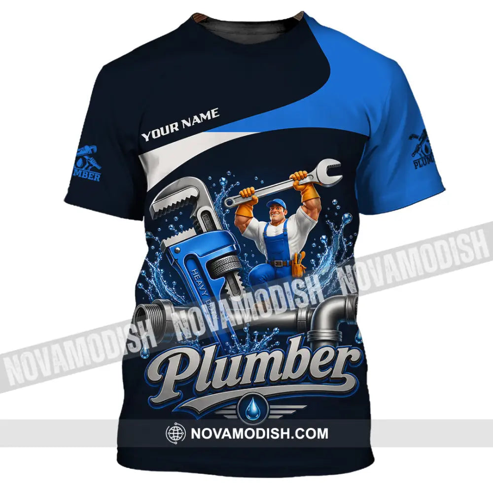 Unisex Shirt - Custom Plumber Shirt - T-Shirt / S - T-shirt