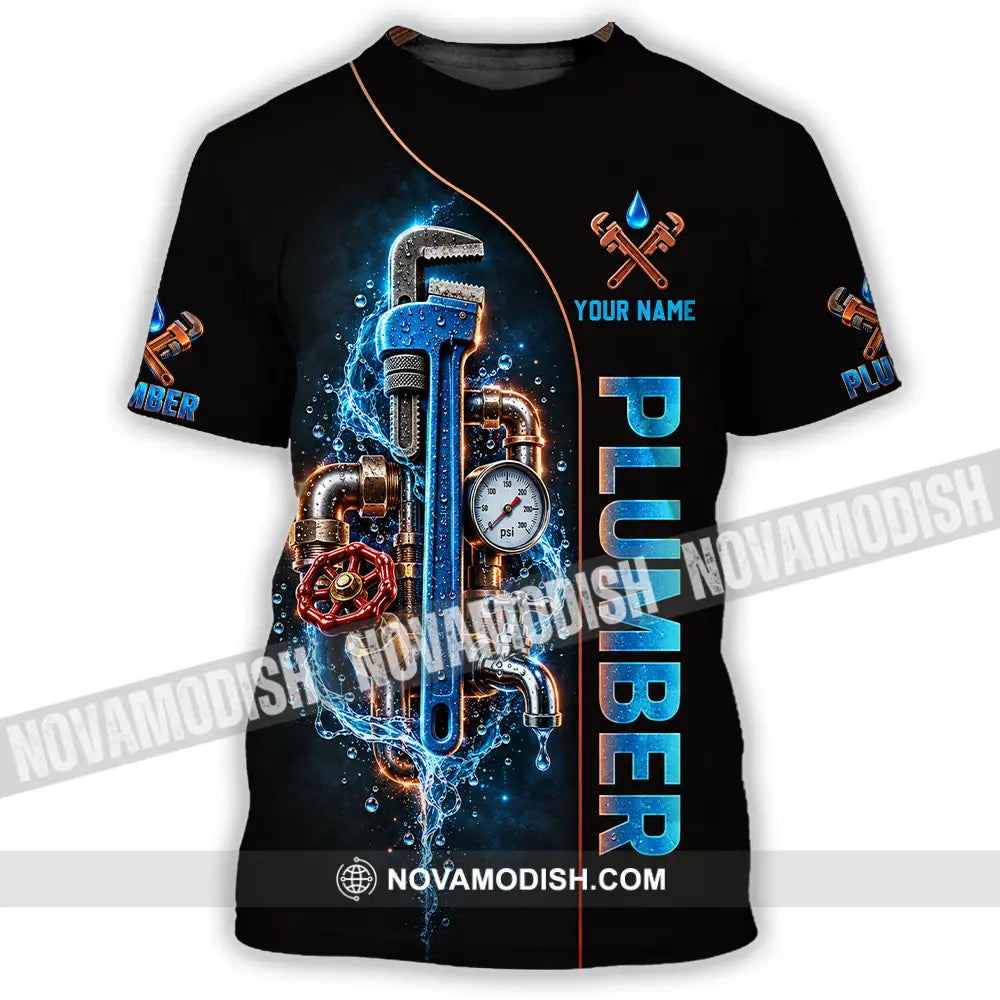 Unisex Shirt - Custom Plumber Shirt - T-Shirt / S - T-shirt