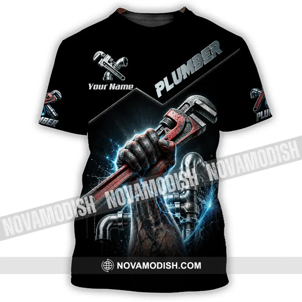 Unisex Shirt - Custom Plumber Shirt - T-Shirt / S - T-shirt