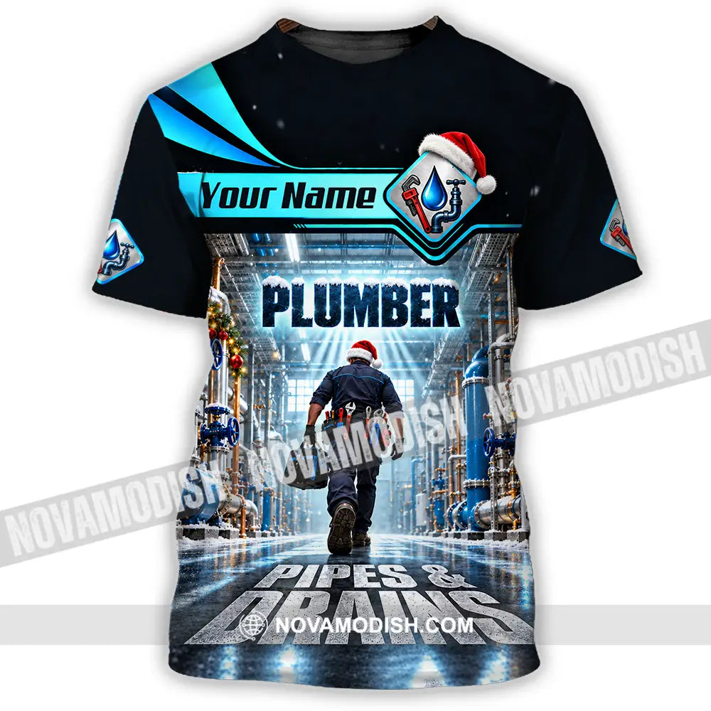 Unisex Shirt - Custom Plumber Shirt - T-Shirt / S - T-shirt