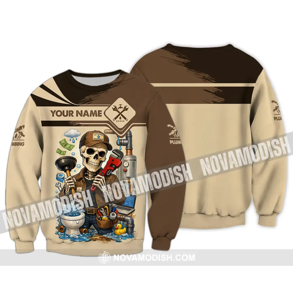 Unisex Shirt - Custom Plumbing Shirt - Long Sleeve / S - T-shirt