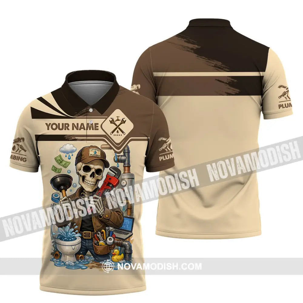 Unisex Shirt - Custom Plumbing Shirt - Polo Shirt / S - T-shirt