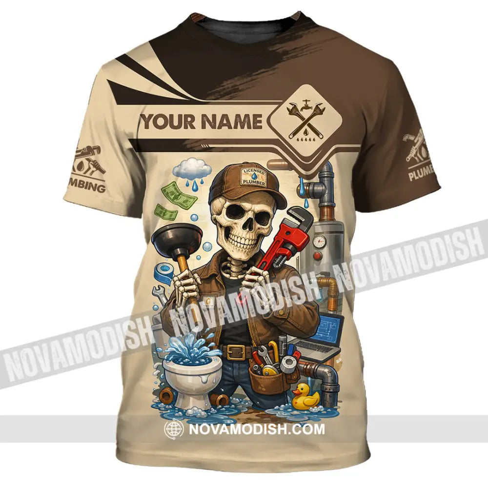 Unisex Shirt - Custom Plumbing Shirt - T-Shirt / S - T-shirt