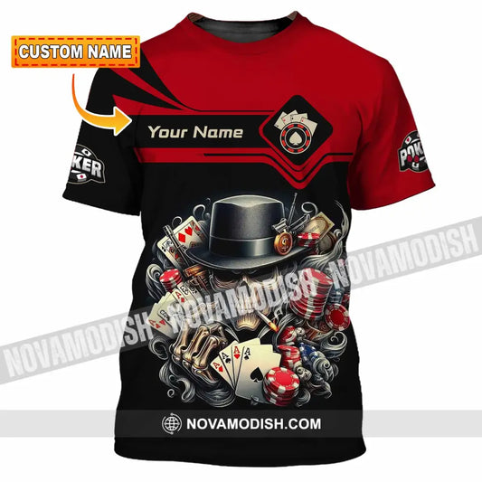 Unisex Shirt - Custom Poker 3D Shirt T-shirt