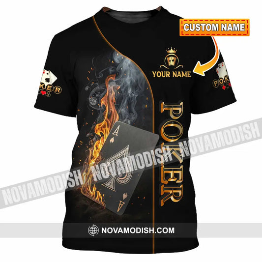 Unisex Shirt - Custom Poker 3D Shirt T-shirt