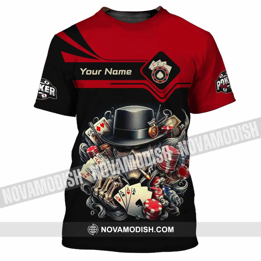 Unisex Shirt - Custom Poker 3D Shirt T-Shirt / S T-shirt