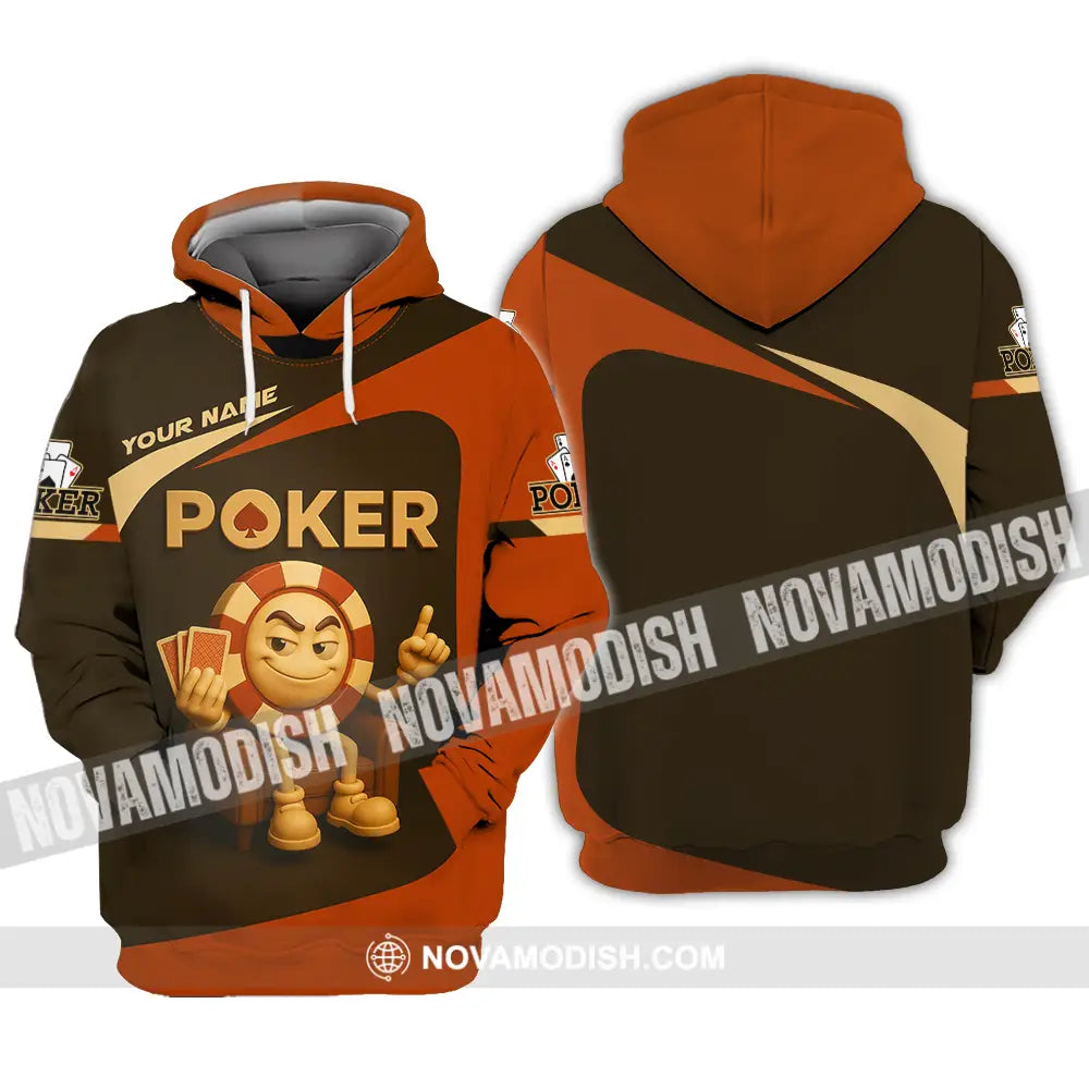 Unisex Shirt - Custom Poker Shirt Hoodie / S T-shirt