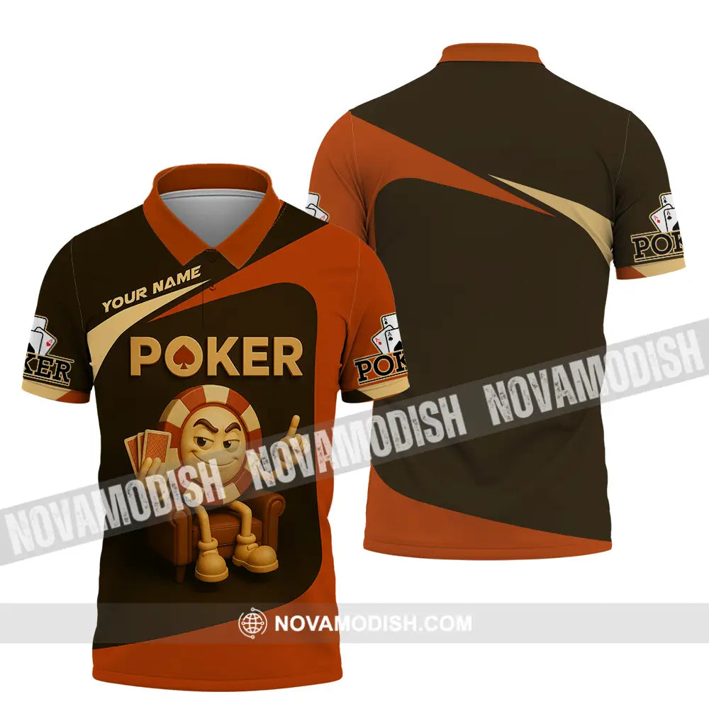 Unisex Shirt - Custom Poker Shirt Polo Shirt / S T-shirt