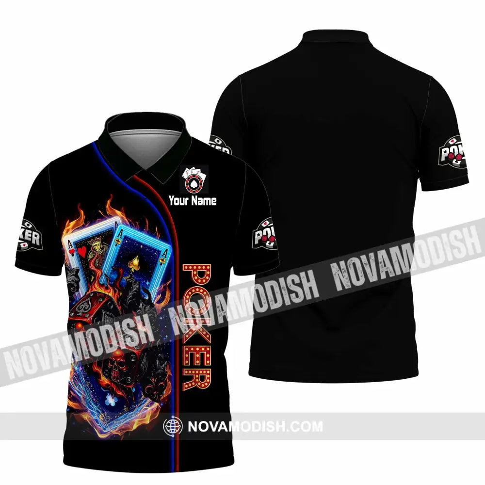 Unisex Shirt - Custom Poker Shirt - Polo Shirt / S - T-shirt
