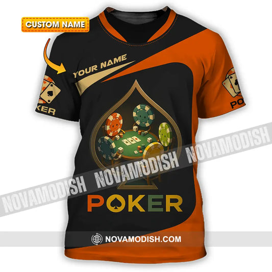 Unisex Shirt - Custom Poker Shirt T-shirt