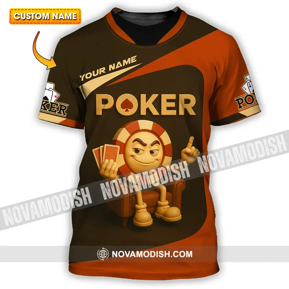 Unisex Shirt - Custom Poker Shirt T-shirt