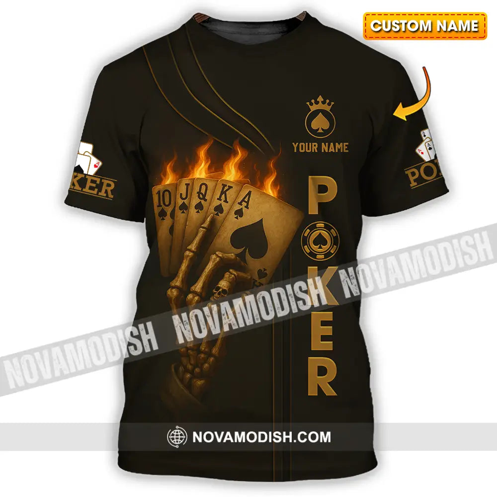 Unisex Shirt - Custom Poker Shirt T-shirt