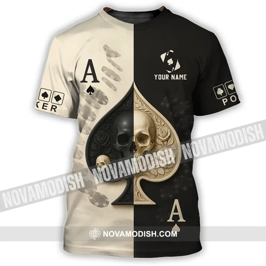 Unisex Shirt - Custom Poker Shirt T-Shirt / S T-shirt