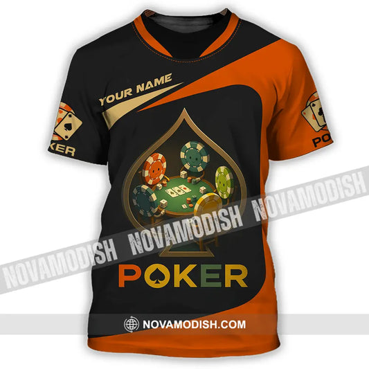 Unisex Shirt - Custom Poker Shirt T-Shirt / S T-shirt