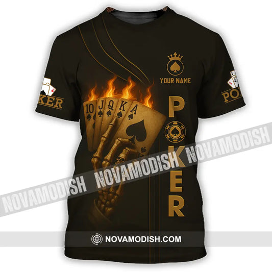 Unisex Shirt - Custom Poker Shirt T-Shirt / S T-shirt