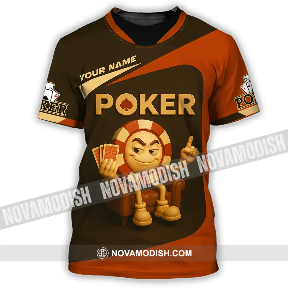 Unisex Shirt - Custom Poker Shirt T-Shirt / S T-shirt