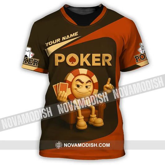 Unisex Shirt - Custom Poker Shirt T-Shirt / S T-shirt