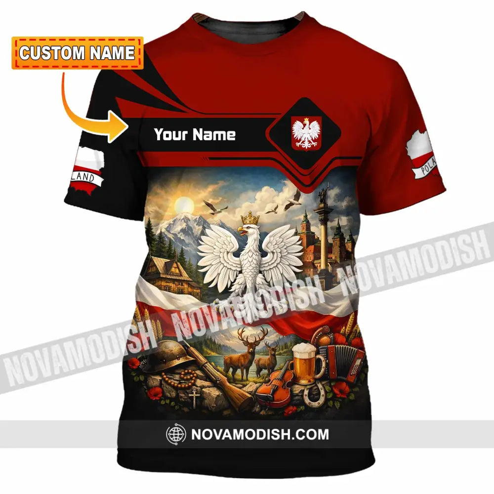 Unisex Shirt - Custom Poland Shirt - T-shirt