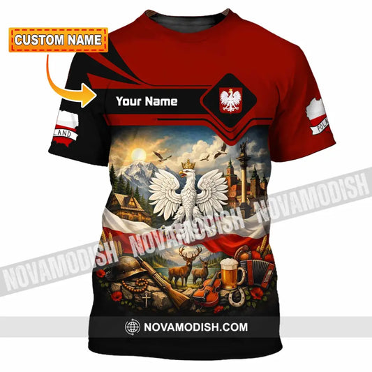 Unisex Shirt - Custom Poland Shirt - T-shirt