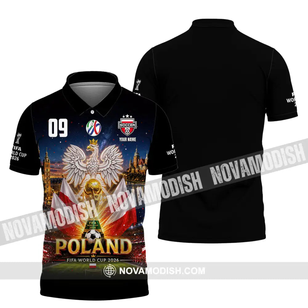 Unisex Shirt - Custom Poland World Cup 2026 Shirt - Polo Shirt / S - T-shirt