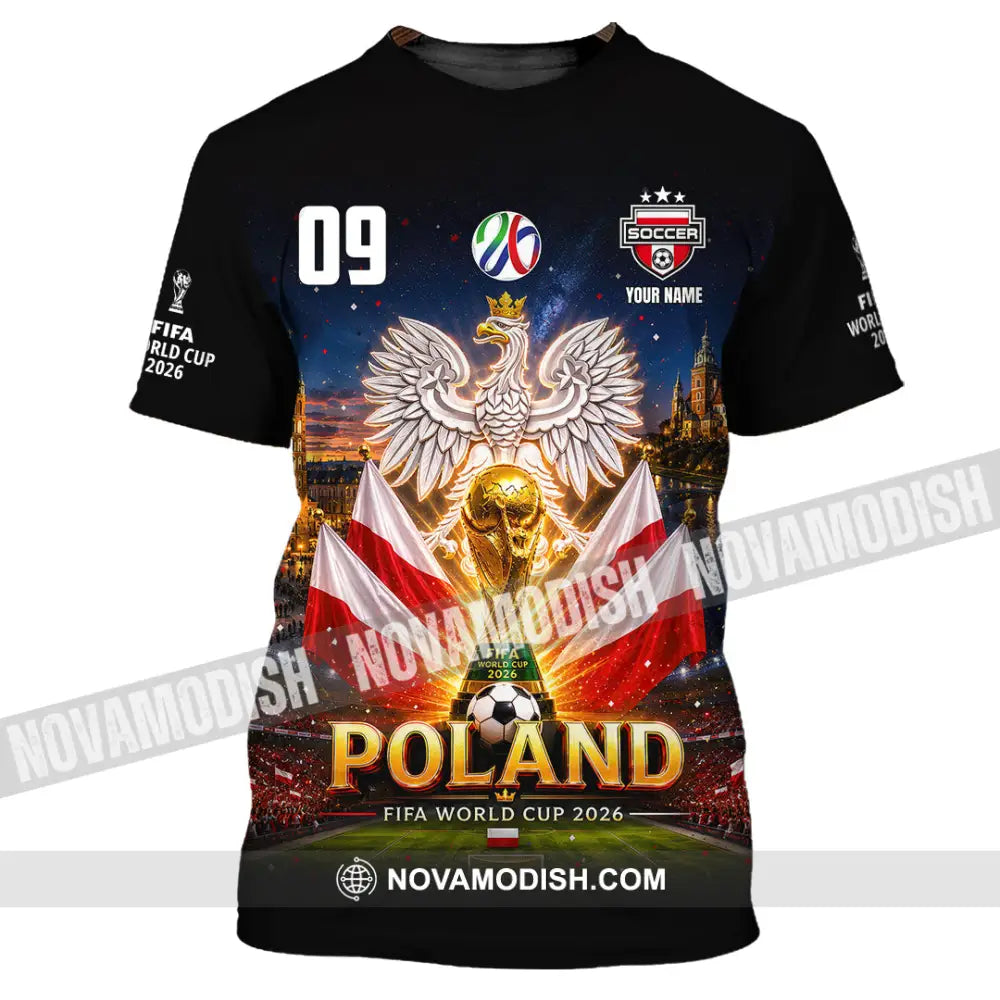 Unisex Shirt - Custom Poland World Cup 2026 Shirt - T-Shirt / S - T-shirt