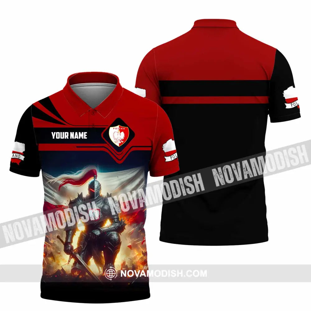 Unisex Shirt - Custom Polska Poland Shirt Polo Shirt / S T-shirt