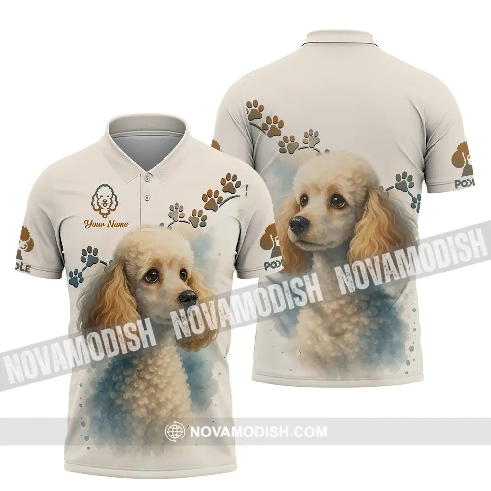 Unisex Shirt - Custom Poodle Shirt Polo Shirt / S T-shirt
