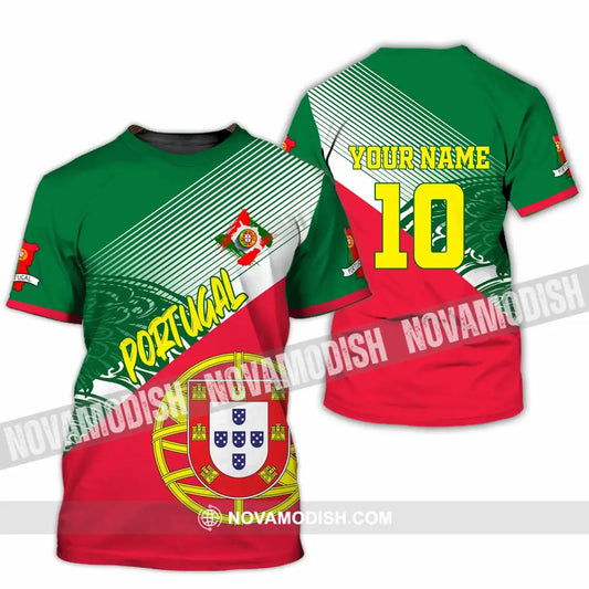 Unisex Shirt - Custom Portugal 3D Shirt T-Shirt / S T-shirt