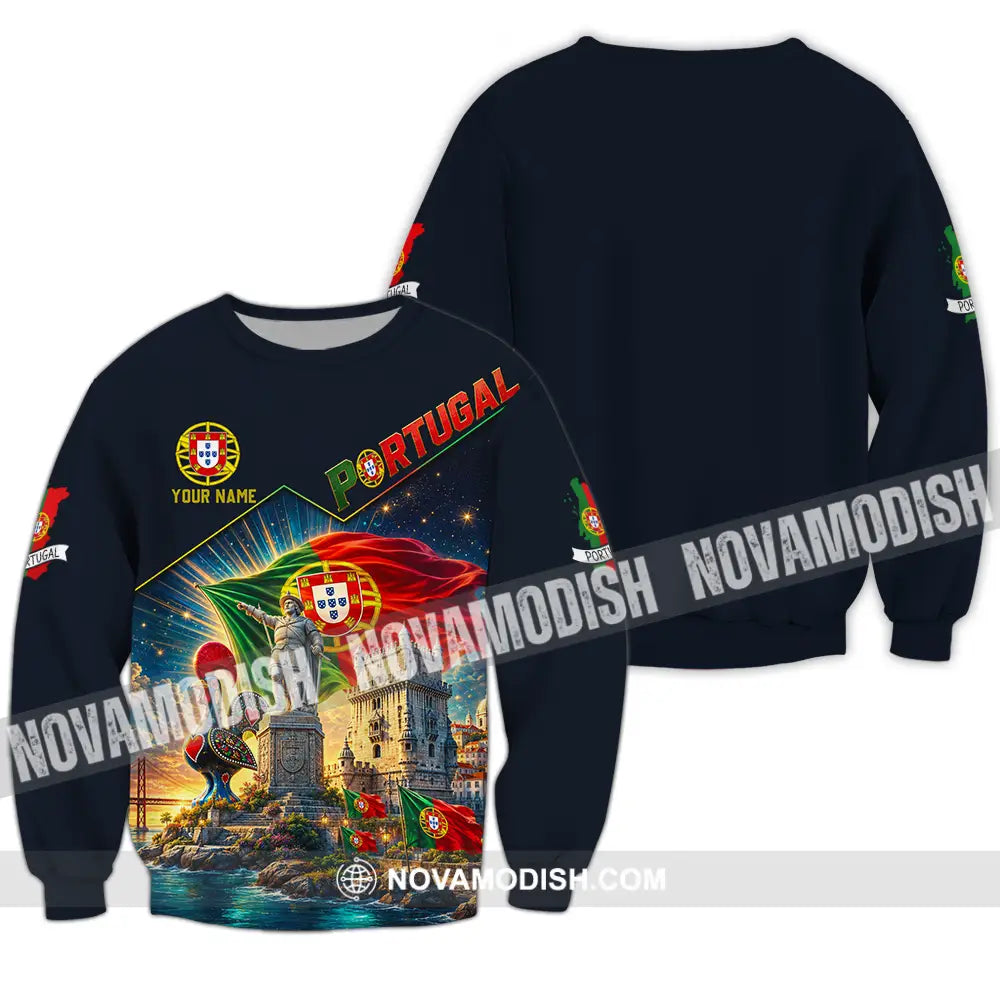 Unisex Shirt - Custom Portugal Shirt - Long Sleeve / S - T-shirt