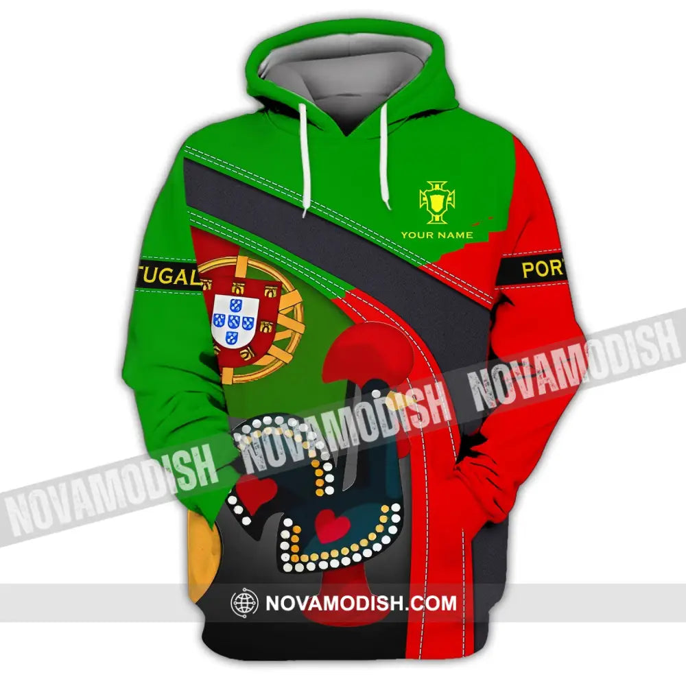 Unisex Shirt - Custom Portugal Name Shirt Portugal Shirt - Custom Name Hoodie / S T-shirt