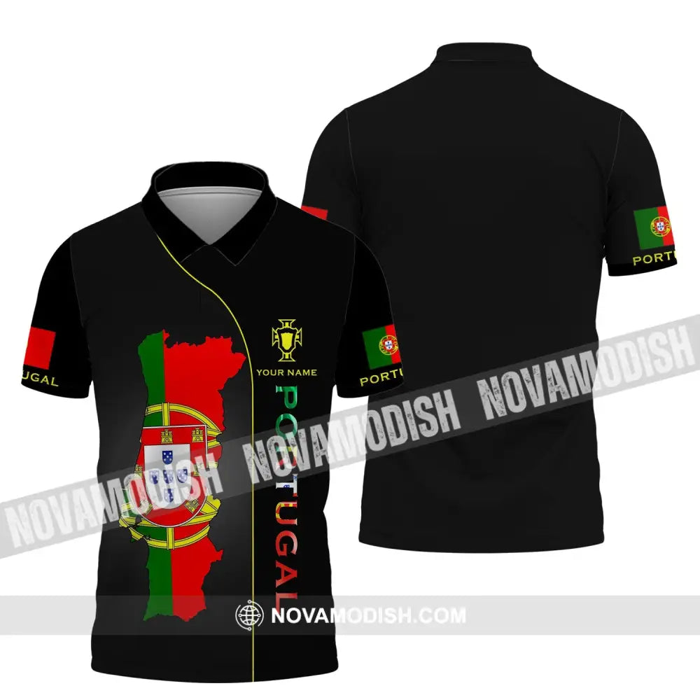 Unisex Shirt - Custom Portugal Name Shirt - Portugal Shirt Custom Name Polo Shirt / S T-shirt