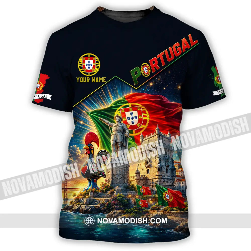 Unisex Shirt - Custom Portugal Shirt - T-Shirt / S - T-shirt