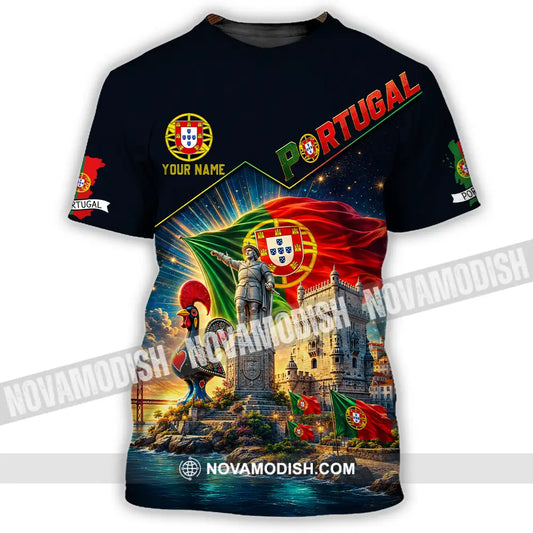 Unisex Shirt - Custom Portugal Shirt - T-Shirt / S - T-shirt