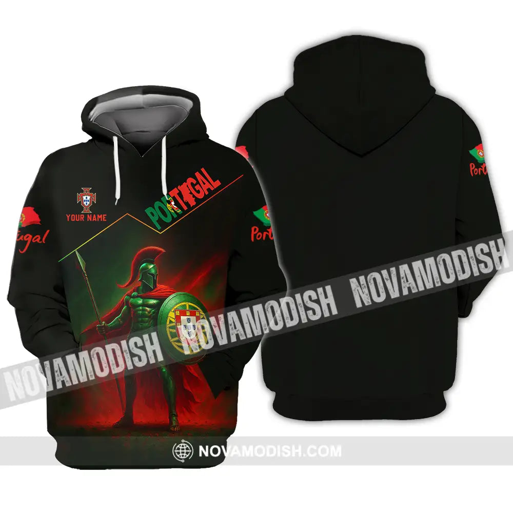 Unisex Shirt - Custom Portugal Warrior Shirt Hoodie / S T-shirt