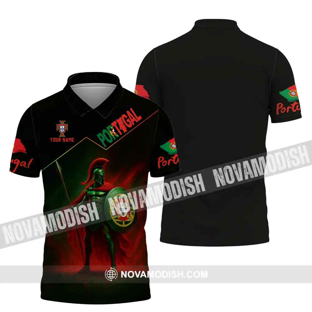 Unisex Shirt - Custom Portugal Warrior Shirt Polo Shirt / S T-shirt