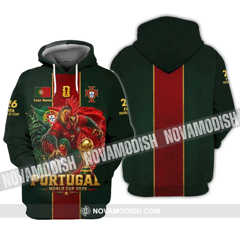 Unisex Shirt - Custom Portugal World Cup 2026 Shirt - Hoodie / S - T-shirt