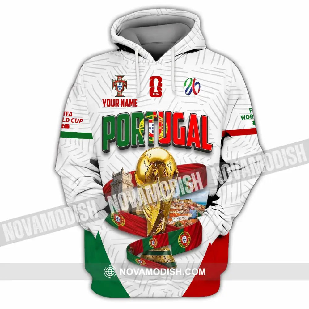 Unisex Shirt - Custom Portugal World Cup 2026 Shirt - Hoodie / S - T-shirt
