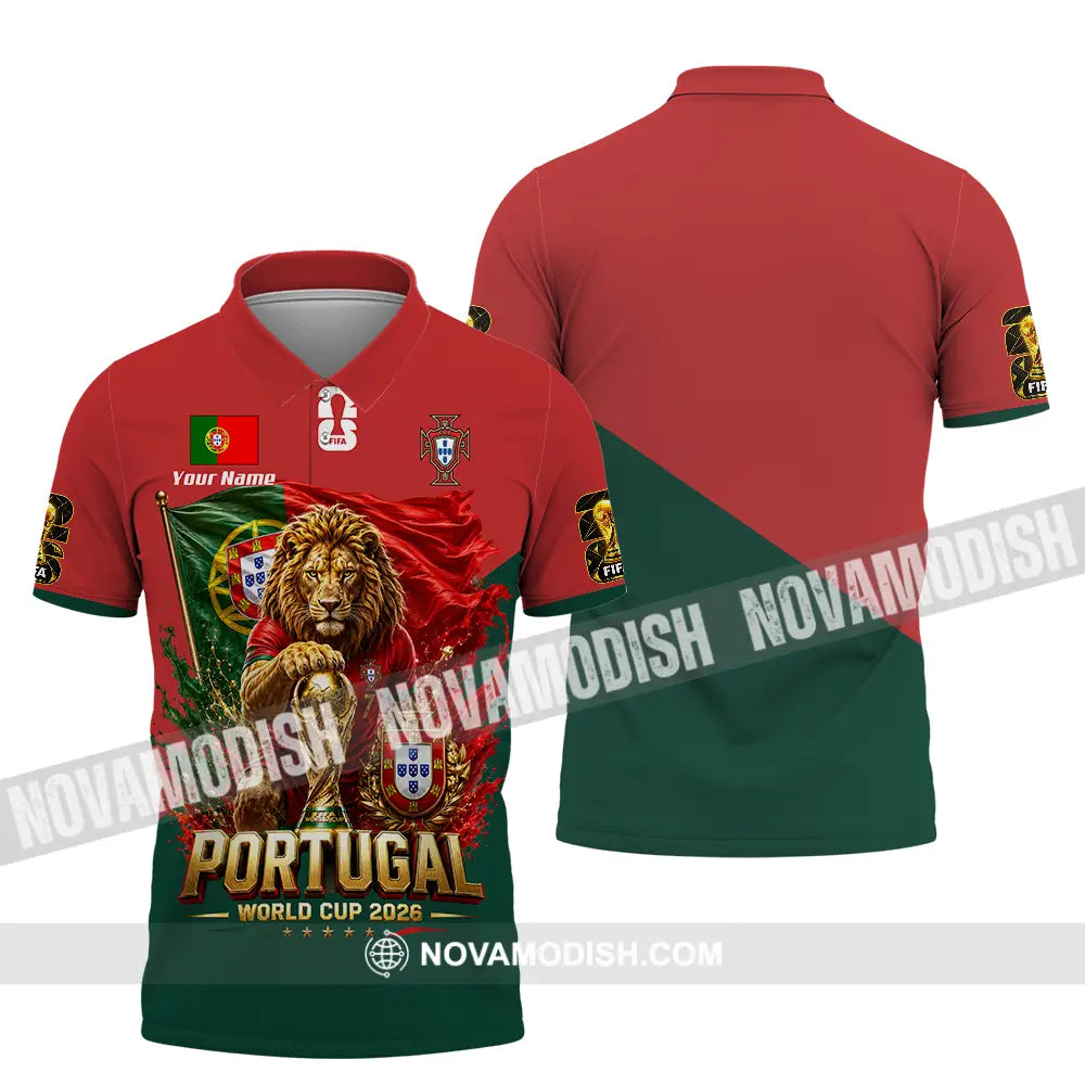 Unisex Shirt - Custom Portugal World Cup 2026 Shirt - Polo Shirt / S - T-shirt