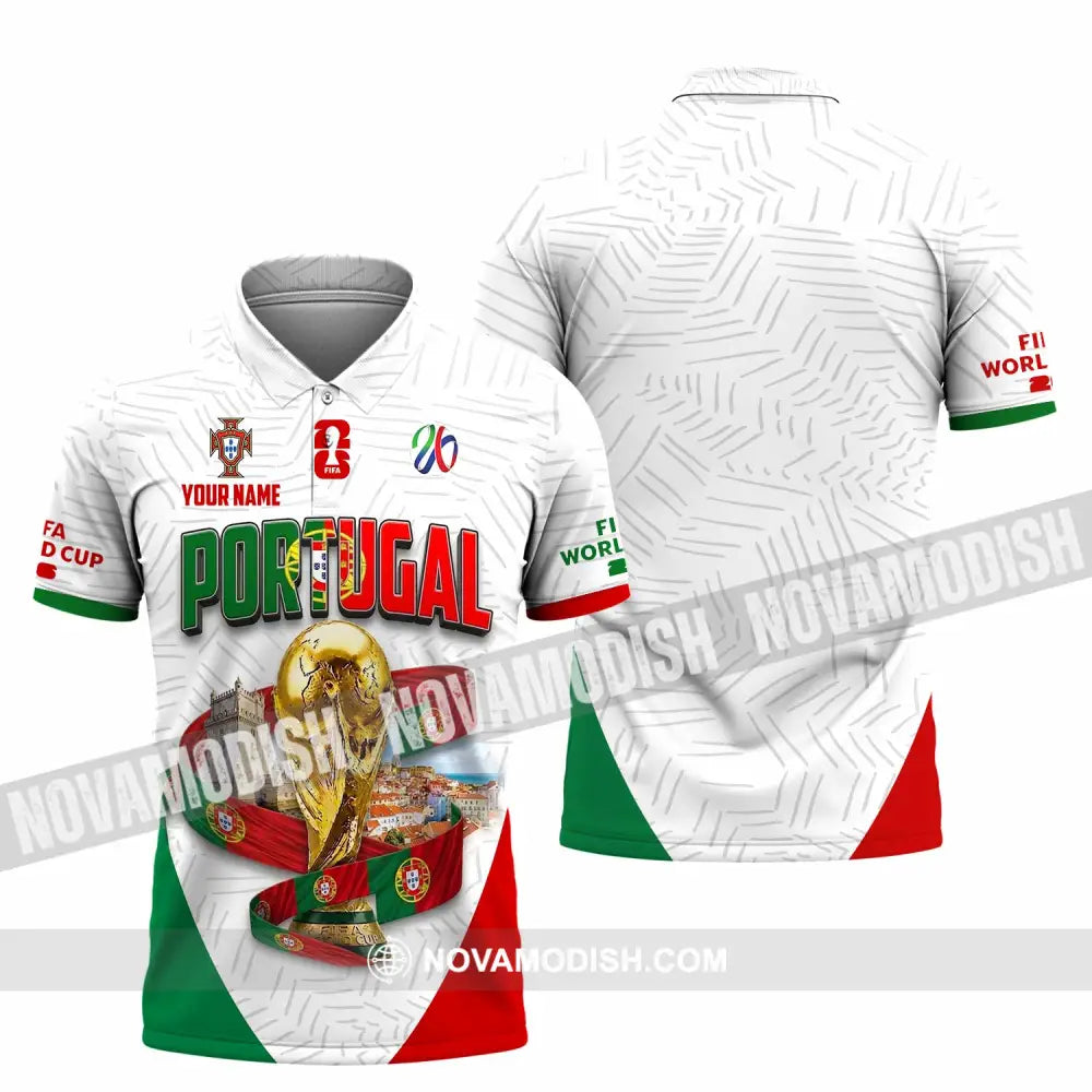Unisex Shirt - Custom Portugal World Cup 2026 Shirt - Polo Shirt / S - T-shirt