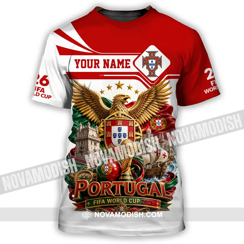 Unisex Shirt - Custom Portugal World Cup 2026 Shirt - T-Shirt / S - T-shirt