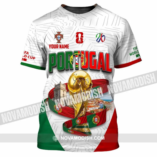 Unisex Shirt - Custom Portugal World Cup 2026 Shirt - T-Shirt / S - T-shirt