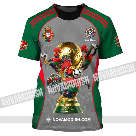 Unisex Shirt - Custom Portugal World Cup 2026 Shirt - T-Shirt / S - T-shirt
