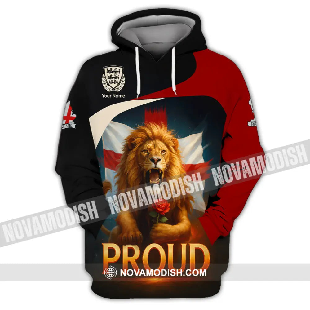 Unisex Shirt - Custom Proud England Shirt Hoodie / S T-shirt