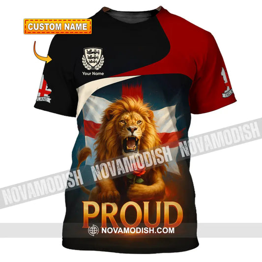 Unisex Shirt - Custom Proud England Shirt T-shirt