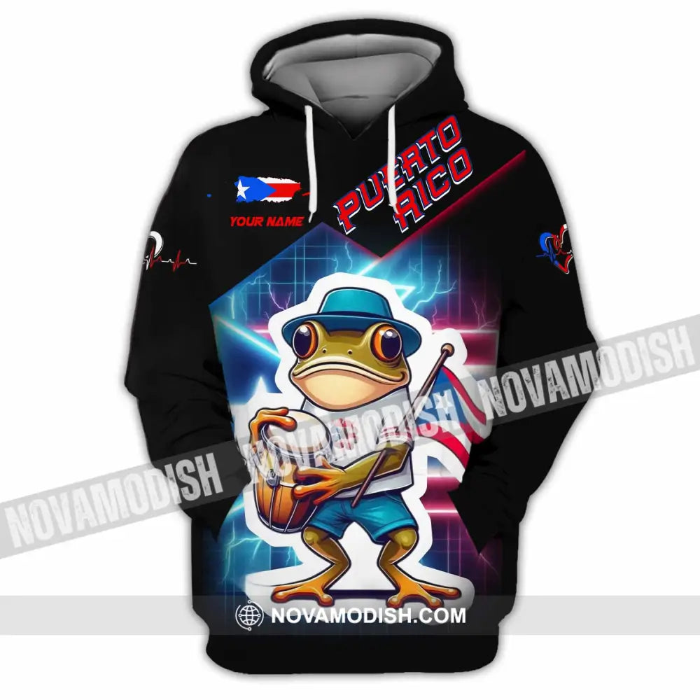 Unisex Shirt - Custom Puerto Rico 3D Shirt Hoodie / S T-shirt
