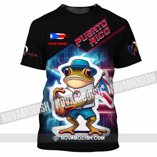 Unisex Shirt - Custom Puerto Rico 3D Shirt T-Shirt / S T-shirt