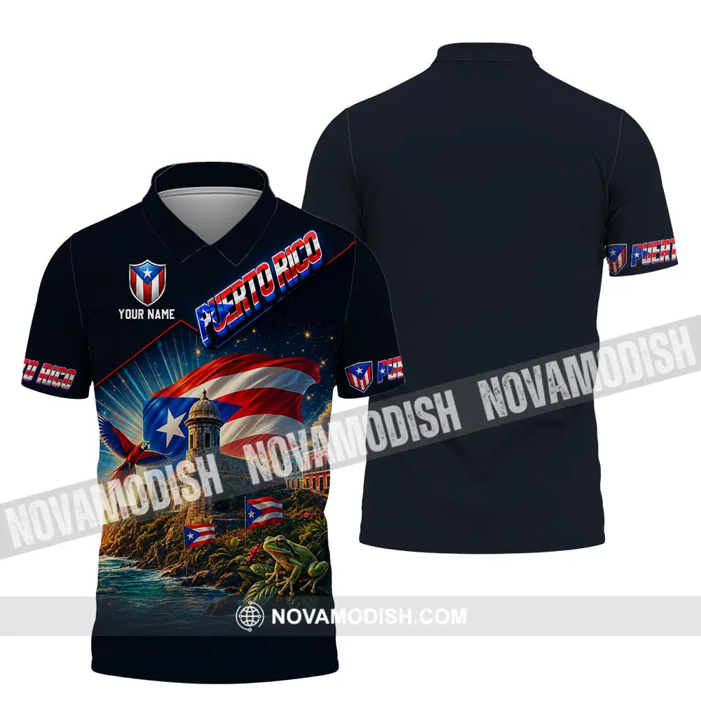 Unisex Shirt - Custom Puerto Rico Shirt - Polo Shirt / S - T-shirt