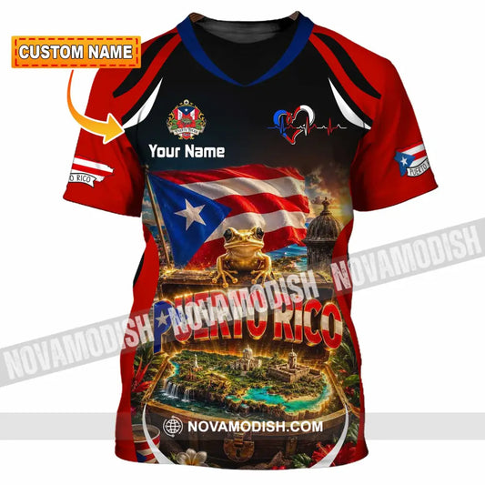 Unisex Shirt - Custom Puerto Rico Shirt - T-shirt